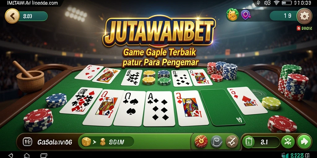 Gameplay seru JUTAWANBET dengan interface yang menarik.