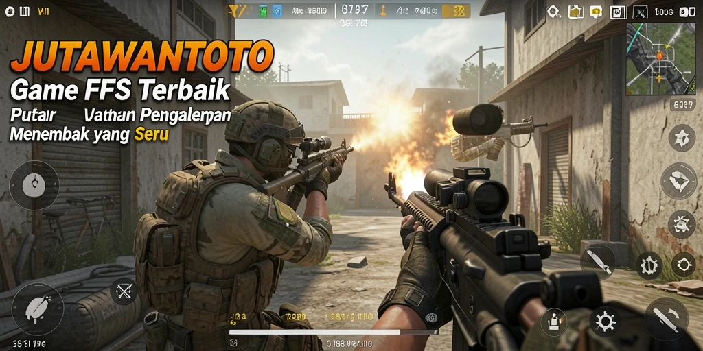 Tampilan gameplay JUTAWANTOTO yang menegangkan dan penuh aksi.
