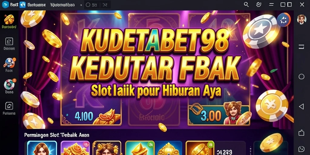 Tampilan menarik dari gameplay Slot KUDETABET98 yang seru.