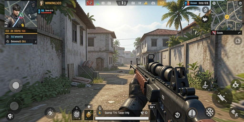 Tampilan gameplay seru dalam WINNING303 dengan aksi TPS yang mendebarkan.